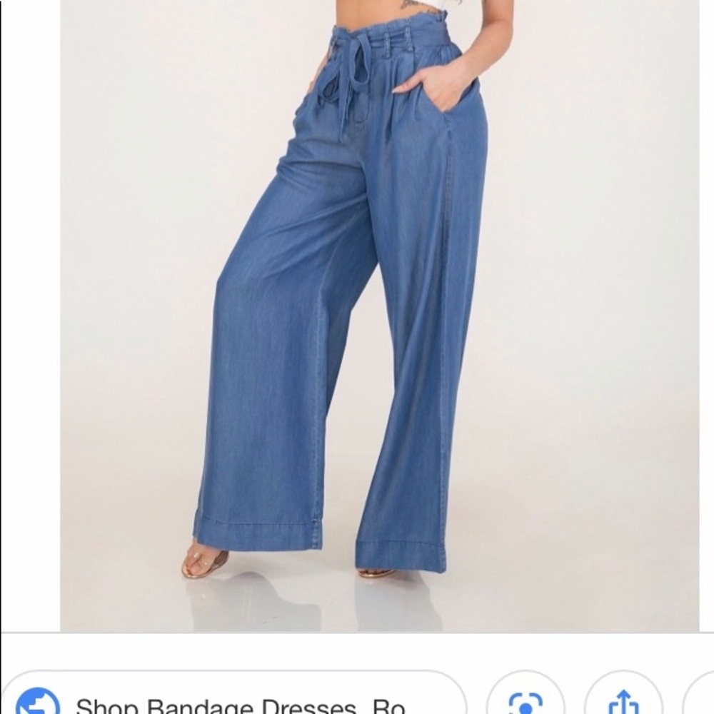 Paper bag pants